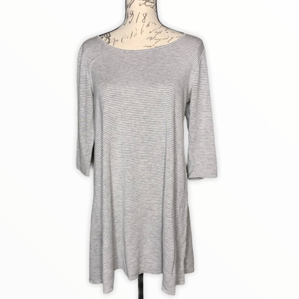 Olive & Oak Striped Tunic Top